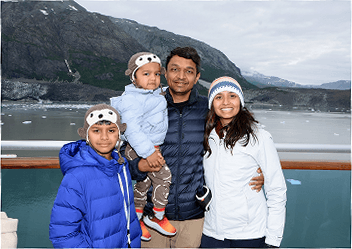 KIN's founder on a family trip